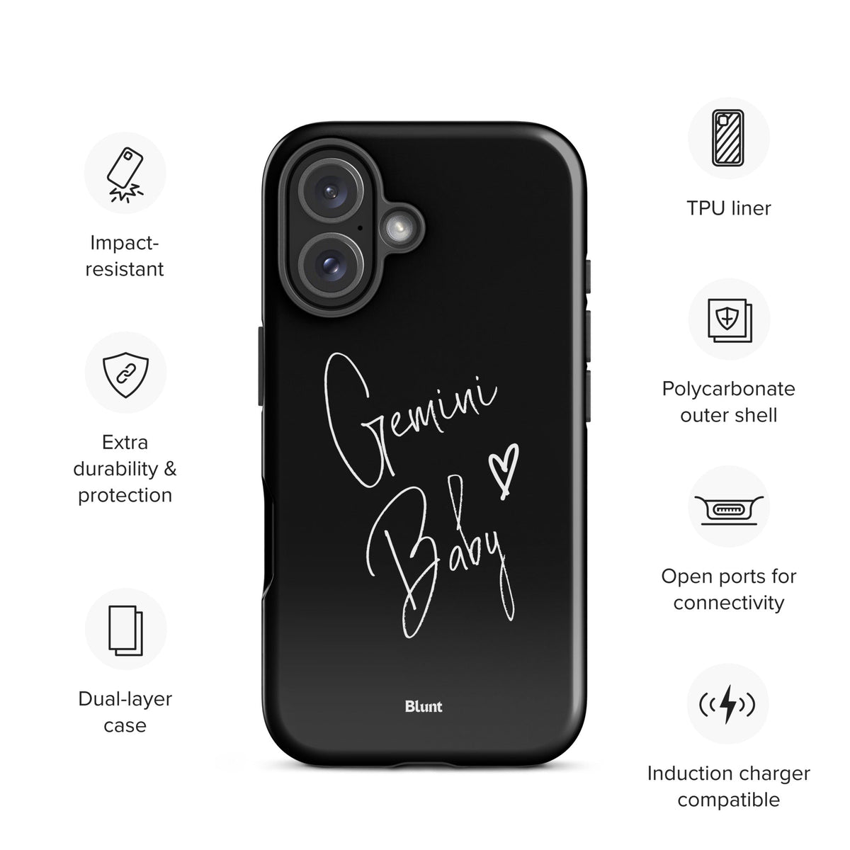 Gemini Baby iPhone Case