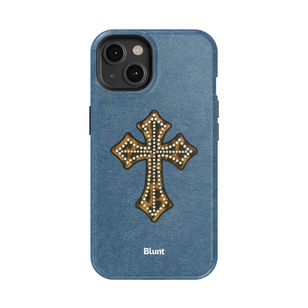 Cross My Heart iPhone Case