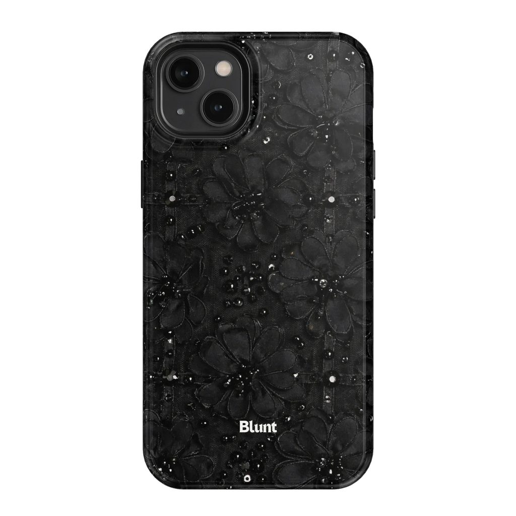Noir Bloom iPhone Case