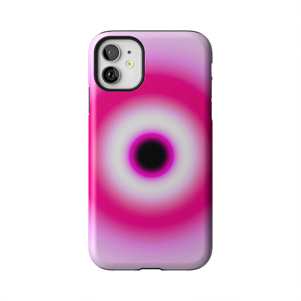 Pink Evil Eye Aura iPhone Case