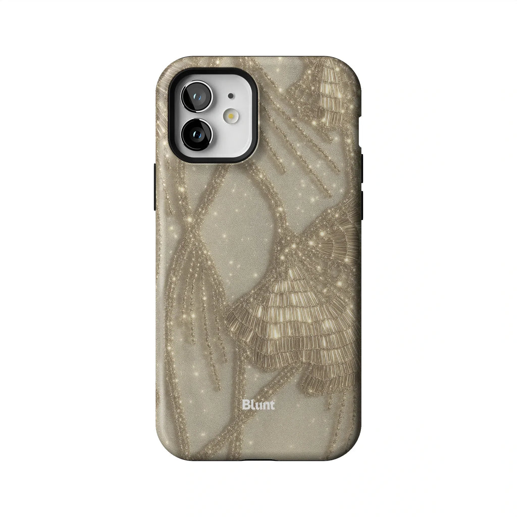 Golden Fringe iPhone Case