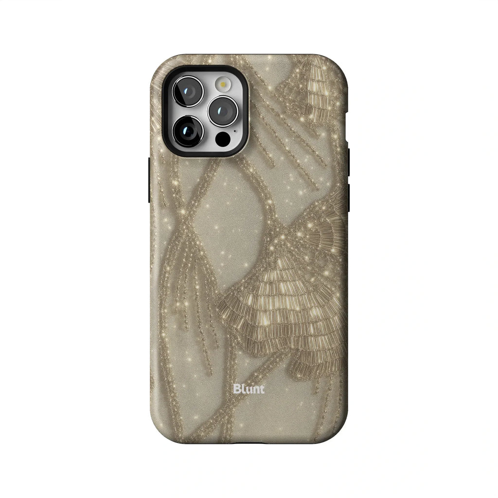 Golden Fringe iPhone Case