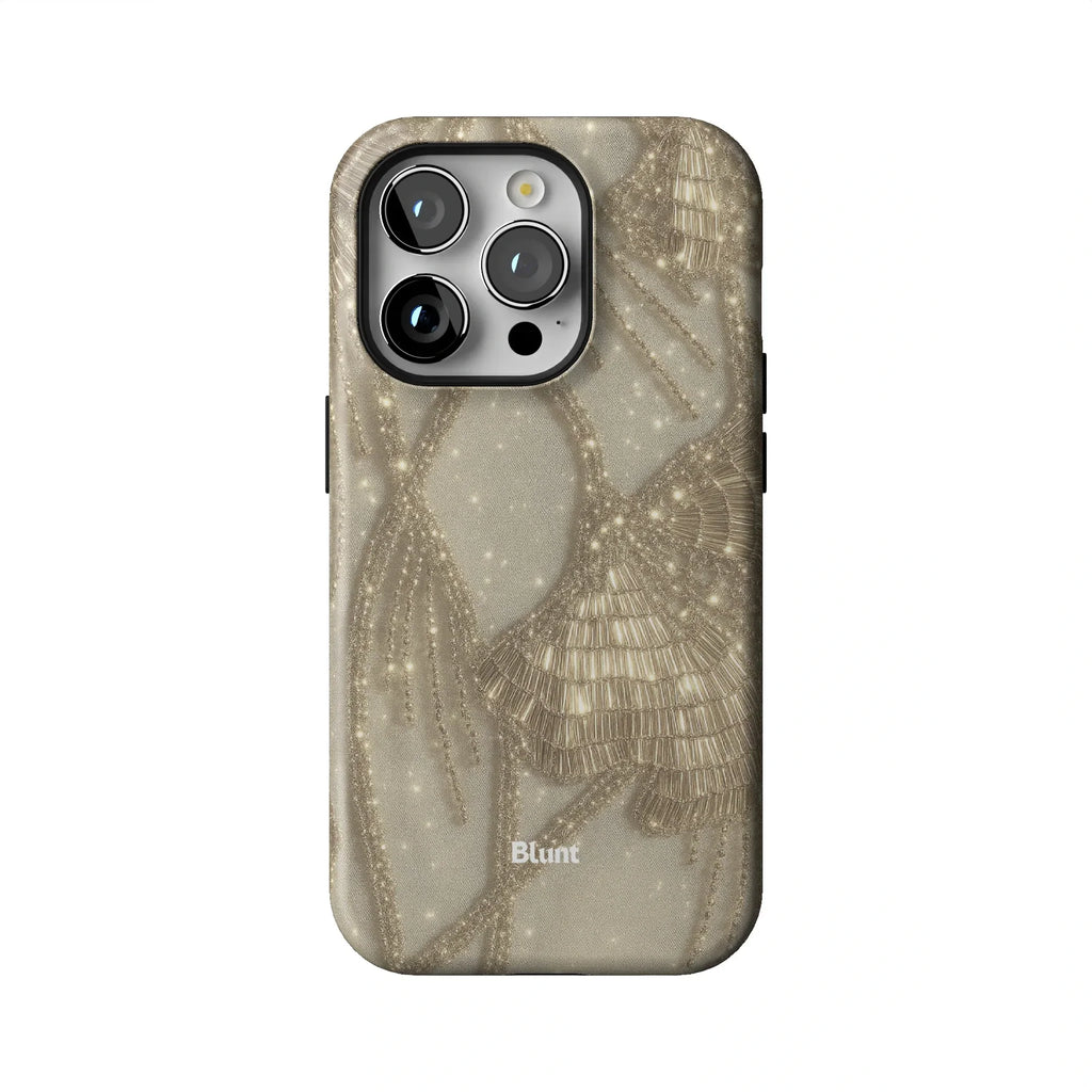 Golden Fringe iPhone Case