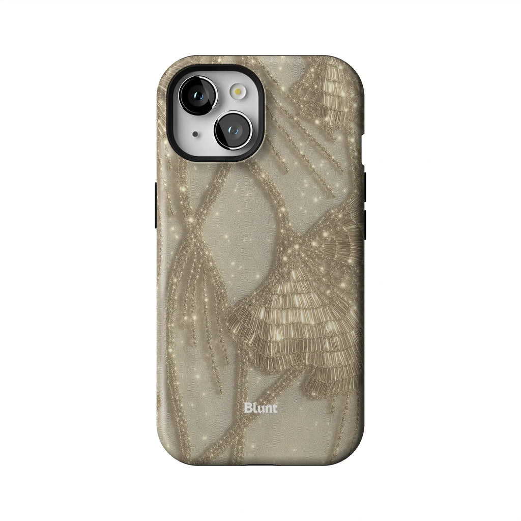 Golden Fringe iPhone Case