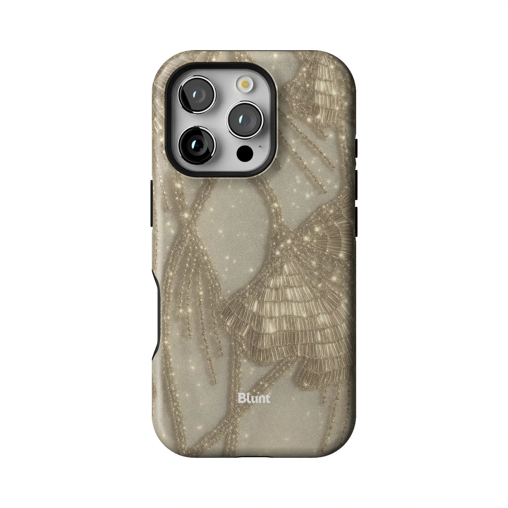 Golden Fringe iPhone Case