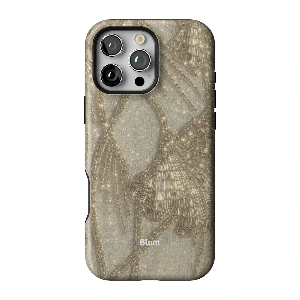 Golden Fringe iPhone Case