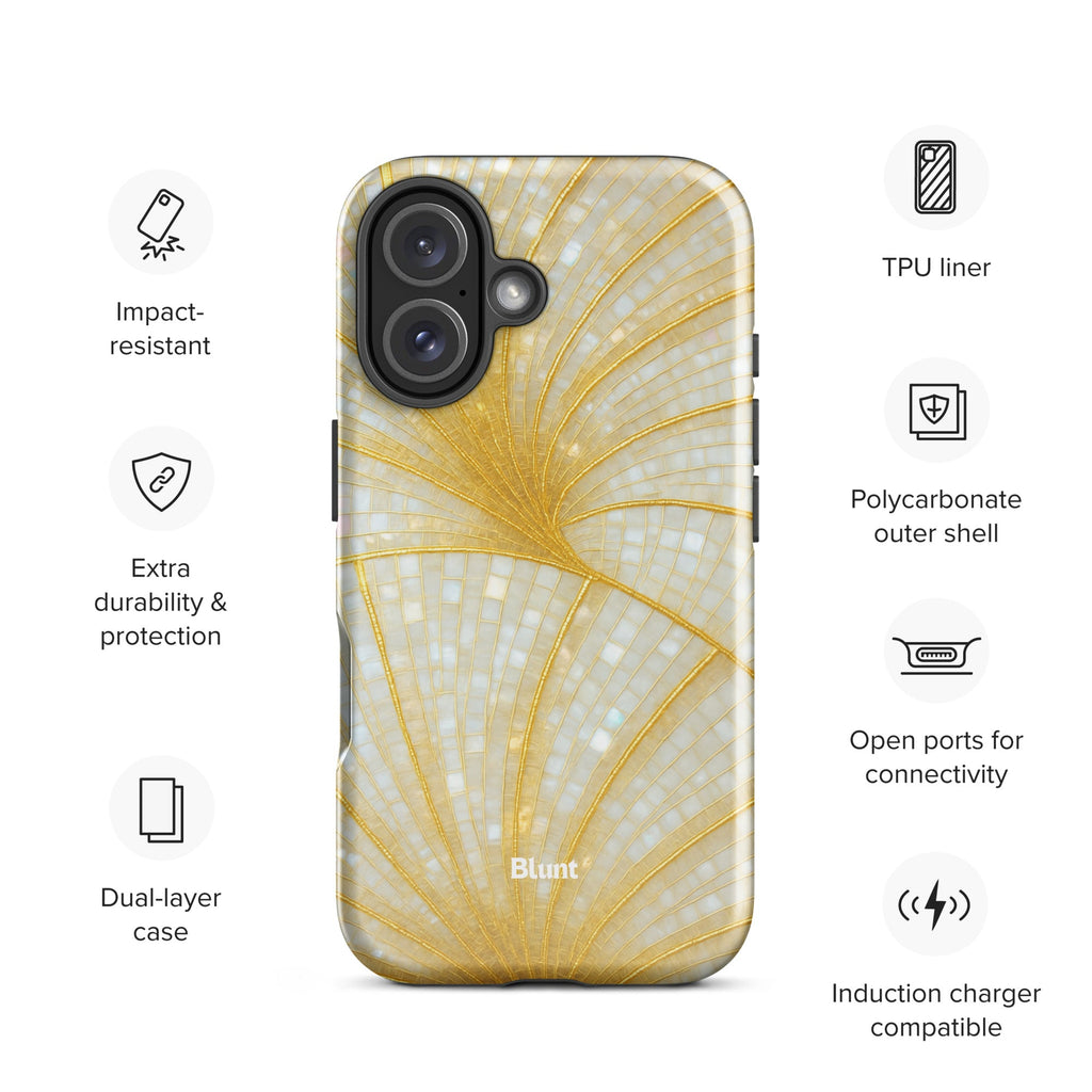 Golden iPhone Case