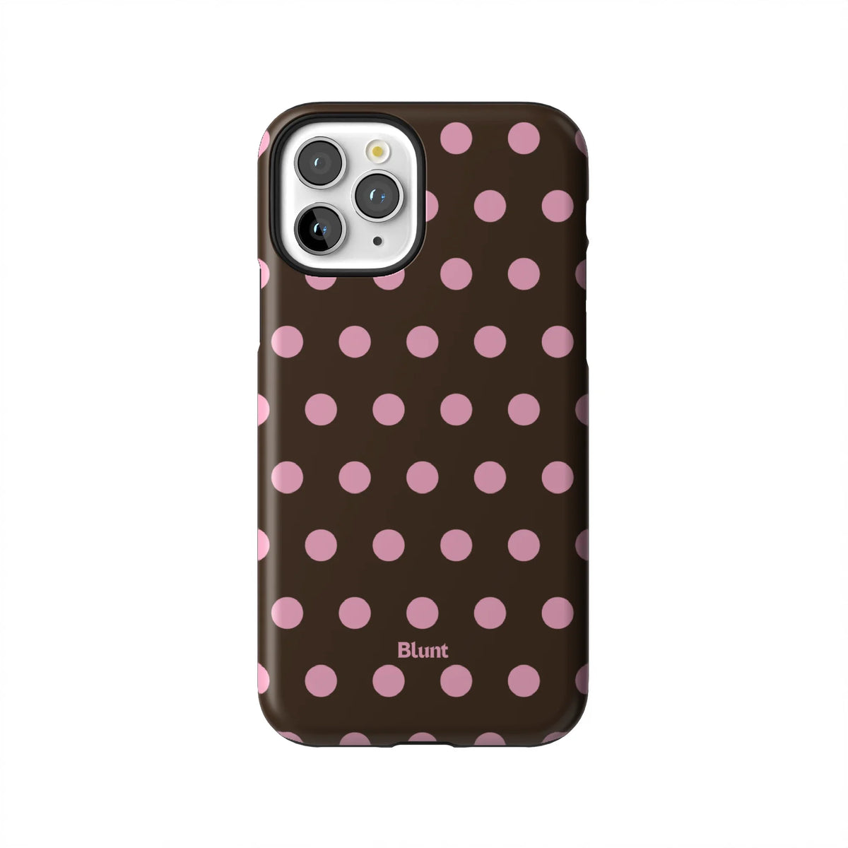 Chocolate Polka iPhone Case