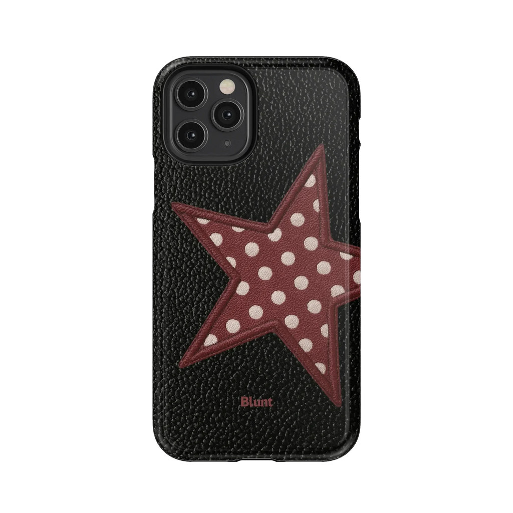 Polka Star iPhone Case