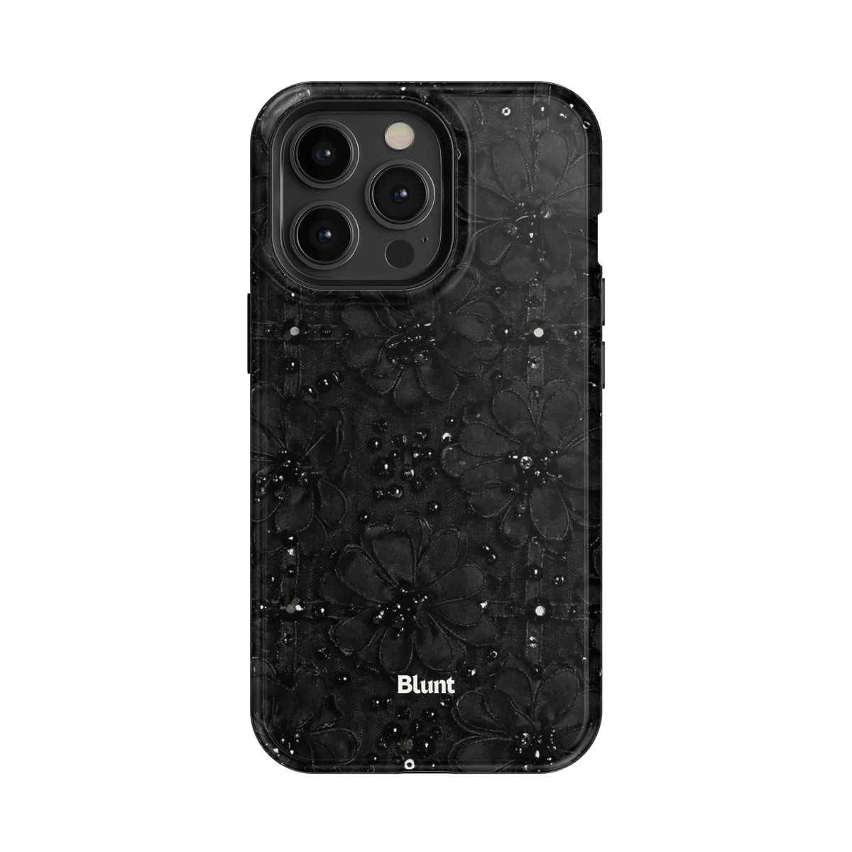 Noir Bloom iPhone Case