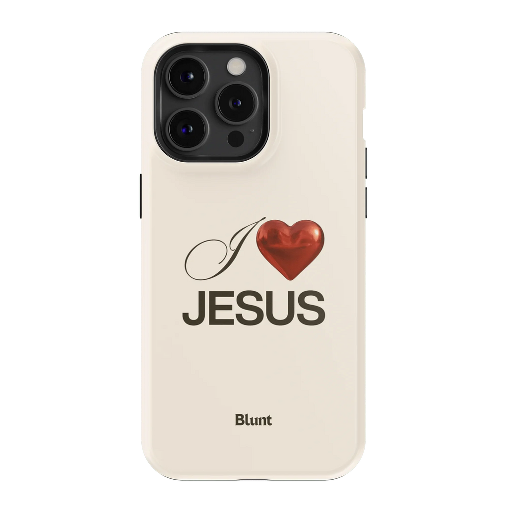 I Heart Jesus iPhone Case