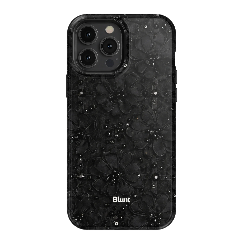 Noir Bloom iPhone Case