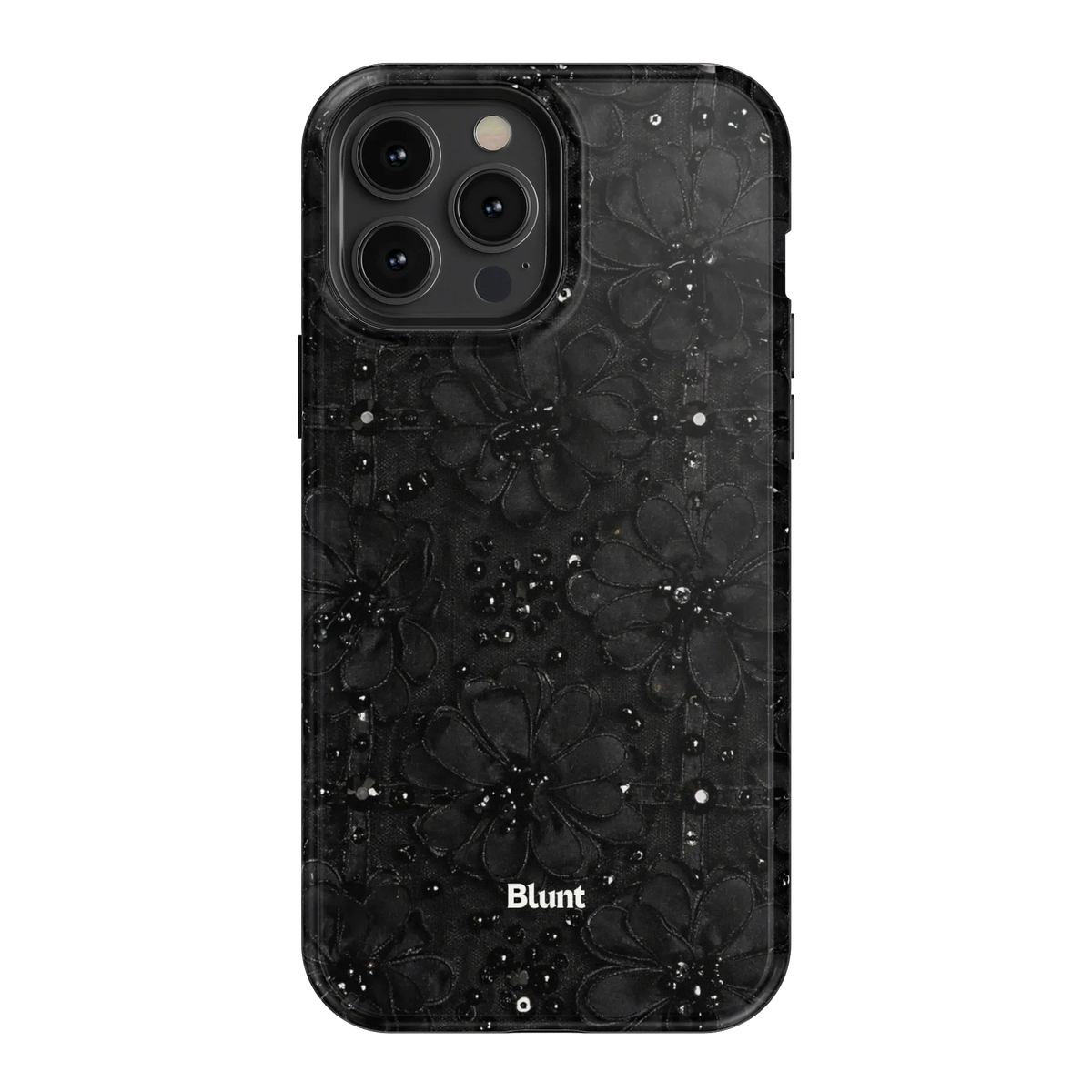 Noir Bloom iPhone Case