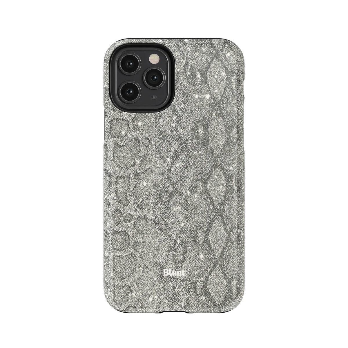 Silver Python iPhone Case