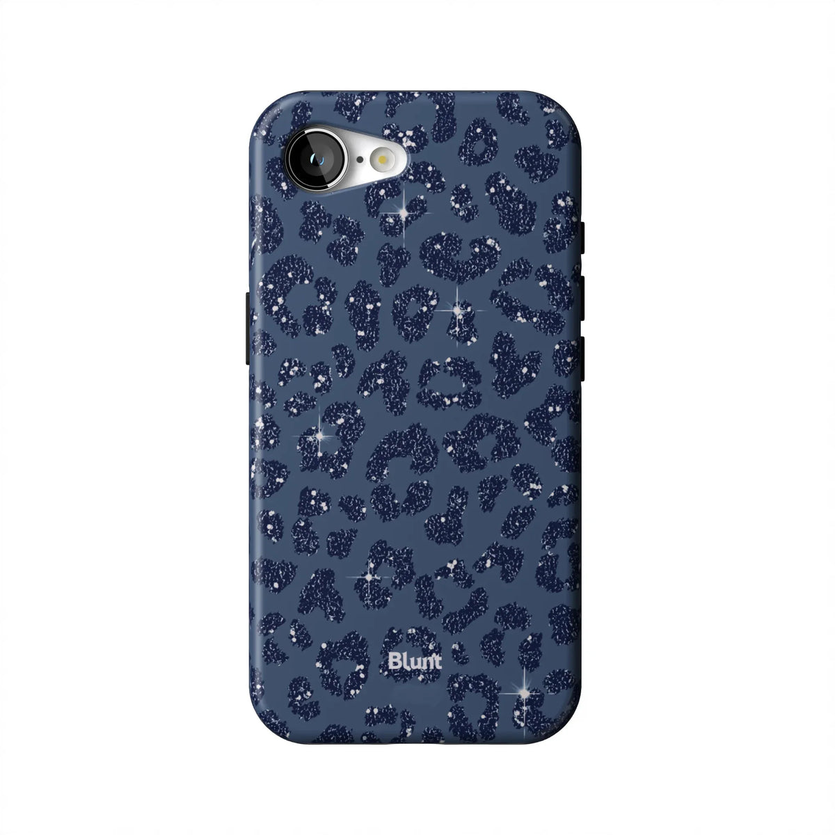 Blue Cheetah Print iPhone Case