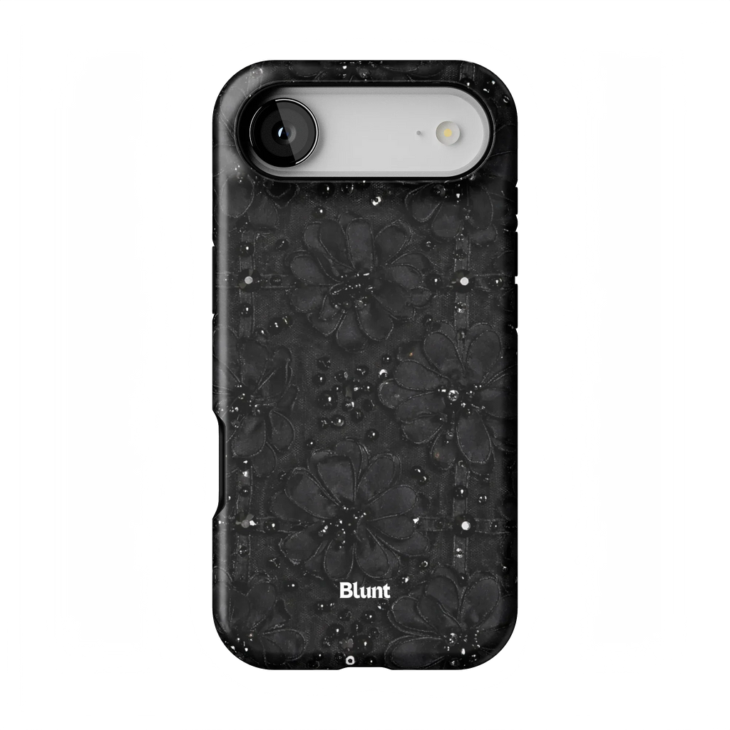 Noir Bloom iPhone Case