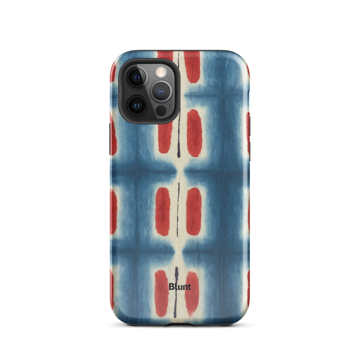Indigo Blocks iPhone Case