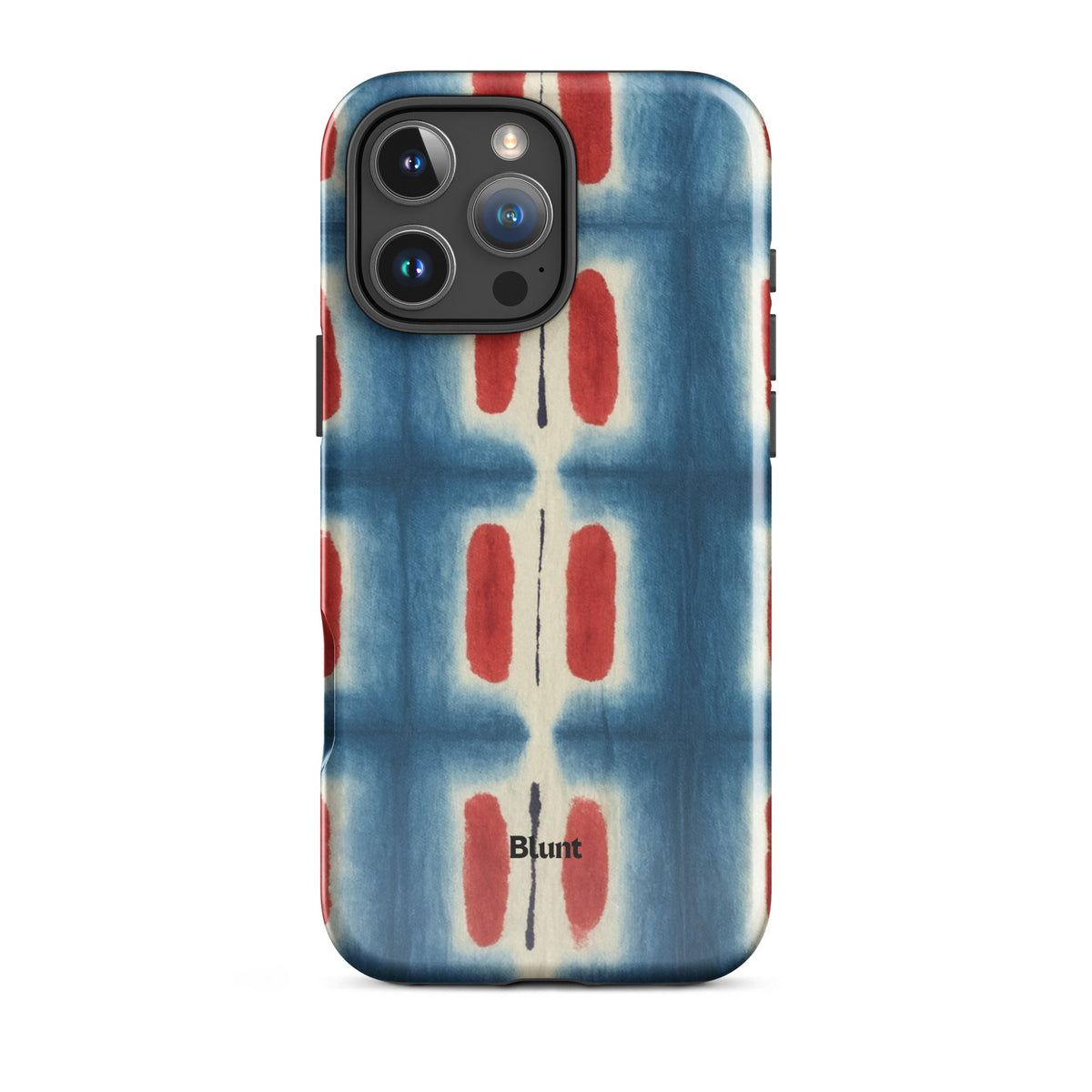 Indigo Blocks iPhone Case