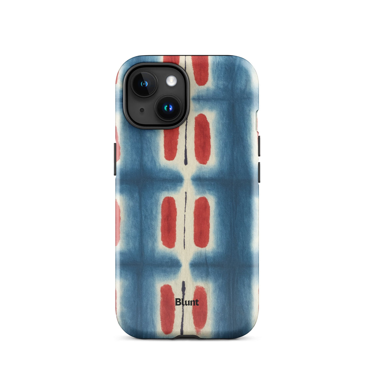 Indigo Blocks iPhone Case