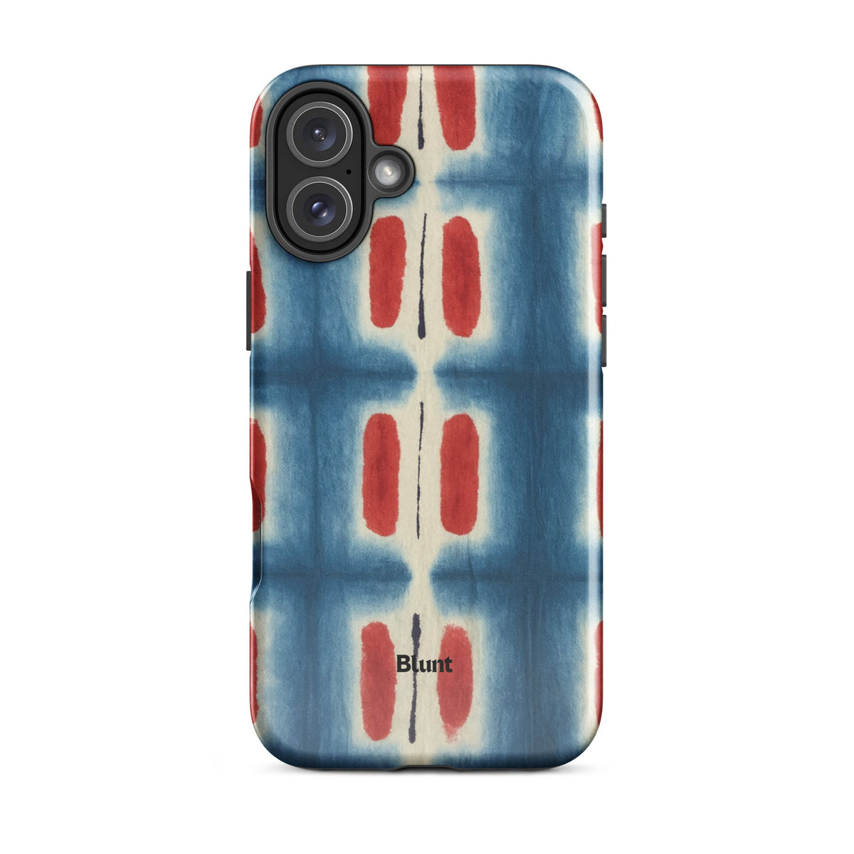 Indigo Blocks iPhone Case