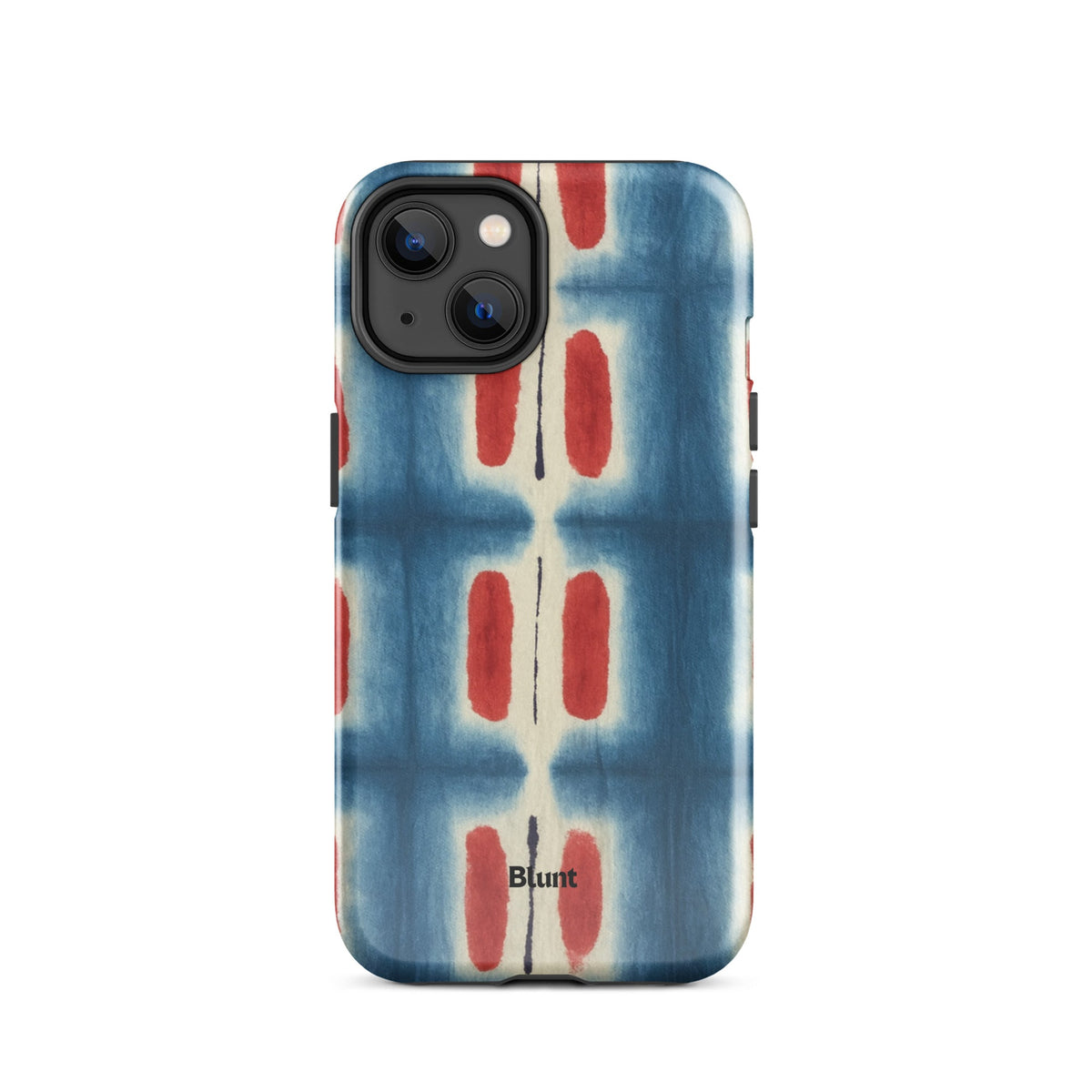 Indigo Blocks iPhone Case