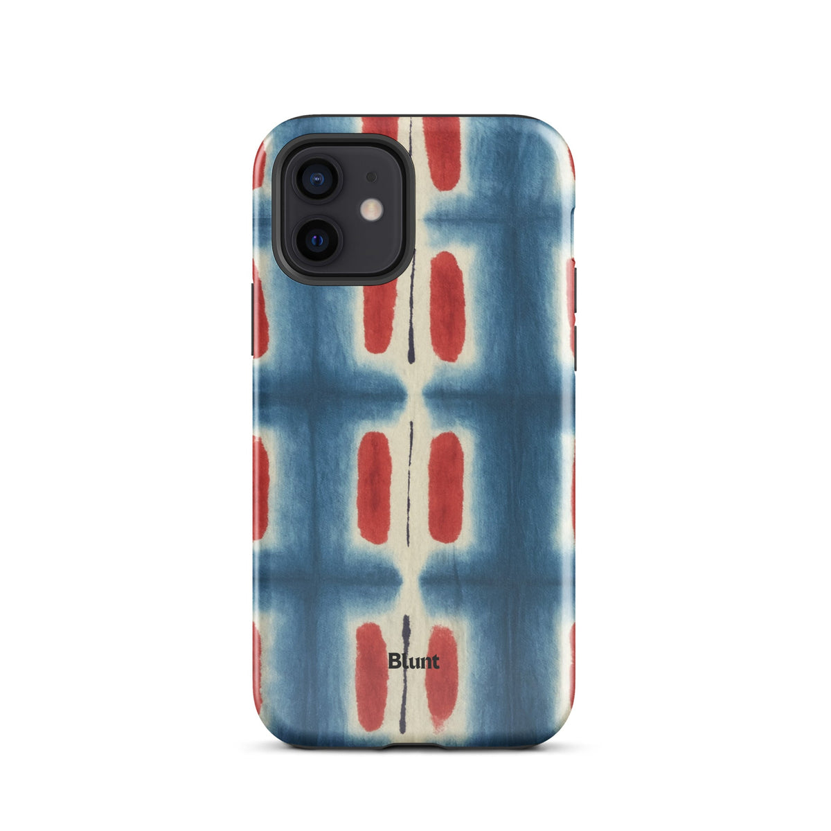 Indigo Blocks iPhone Case