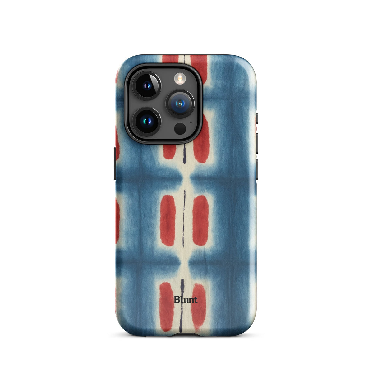 Indigo Blocks iPhone Case