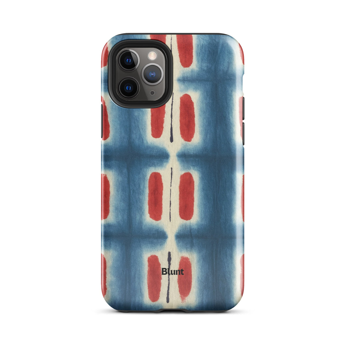 Indigo Blocks iPhone Case