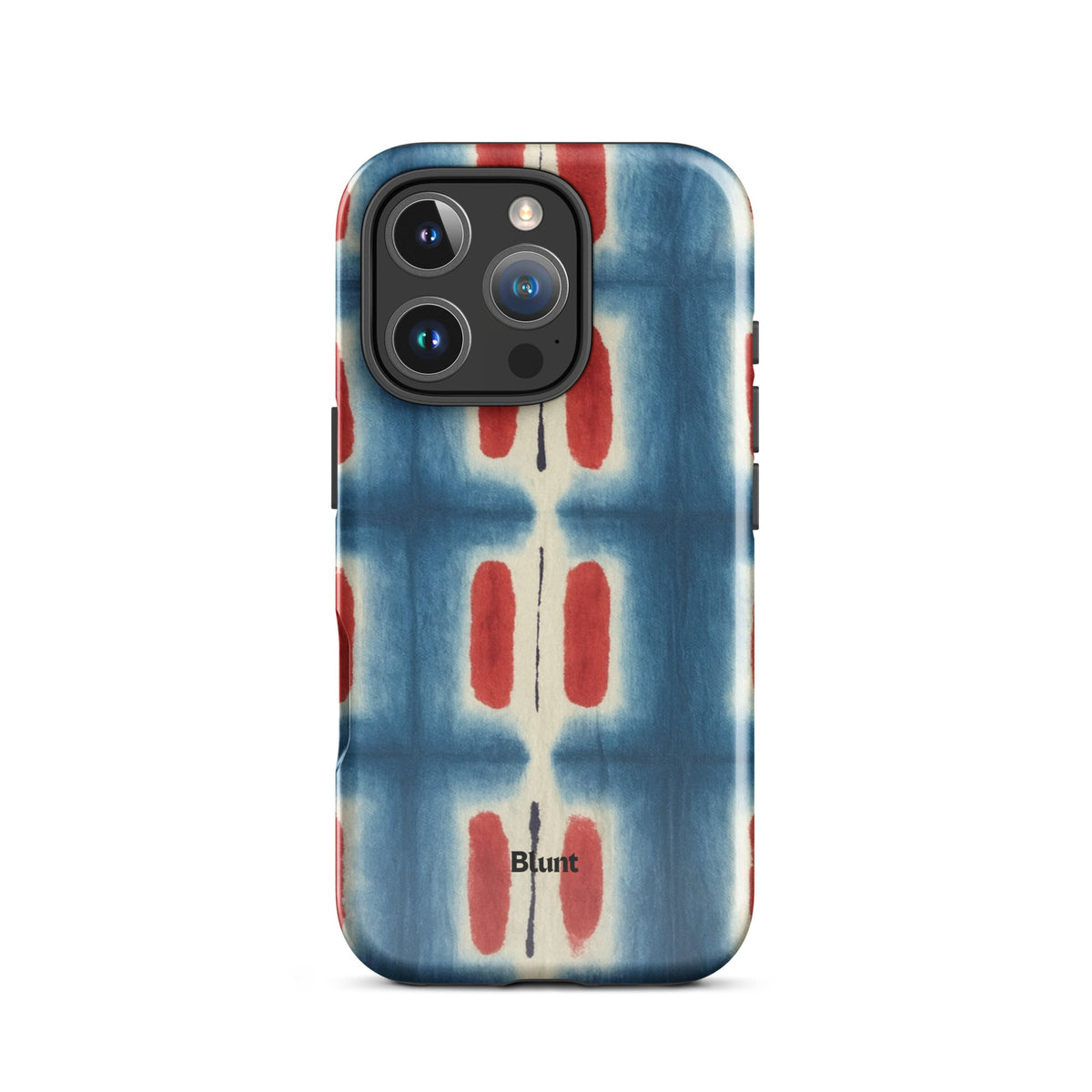 Indigo Blocks iPhone Case