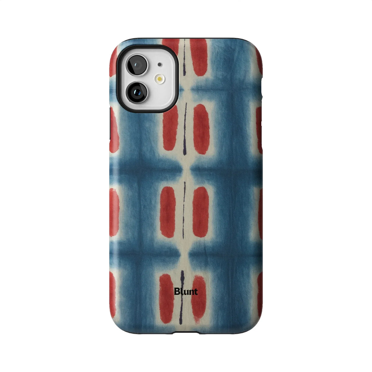 Indigo Blocks iPhone Case