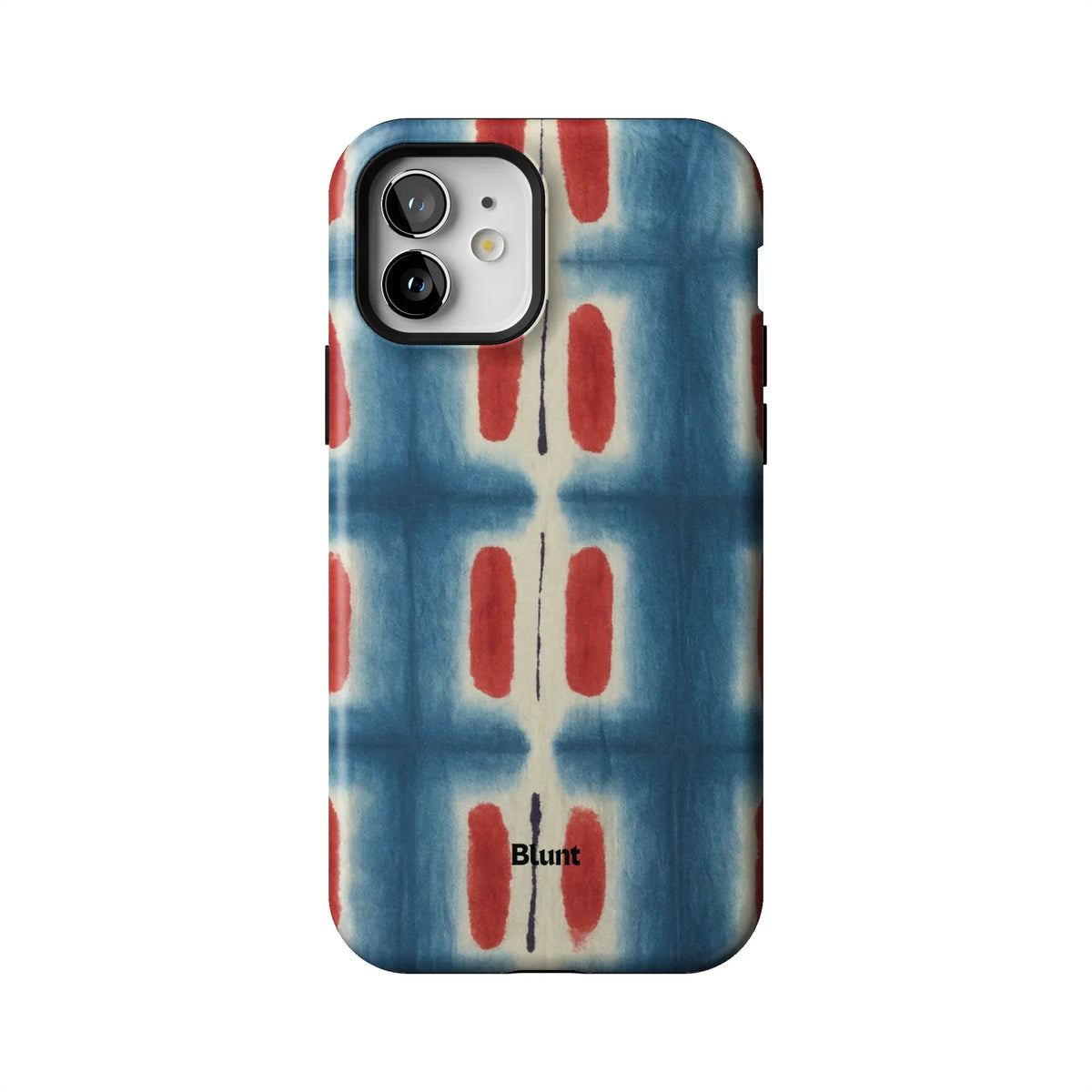 Indigo Blocks iPhone Case