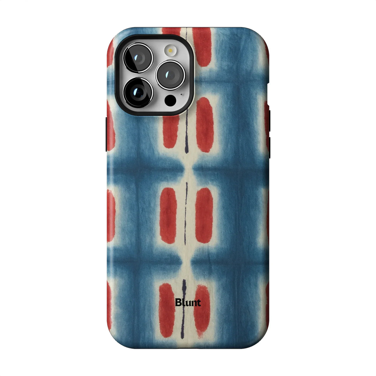 Indigo Blocks iPhone Case