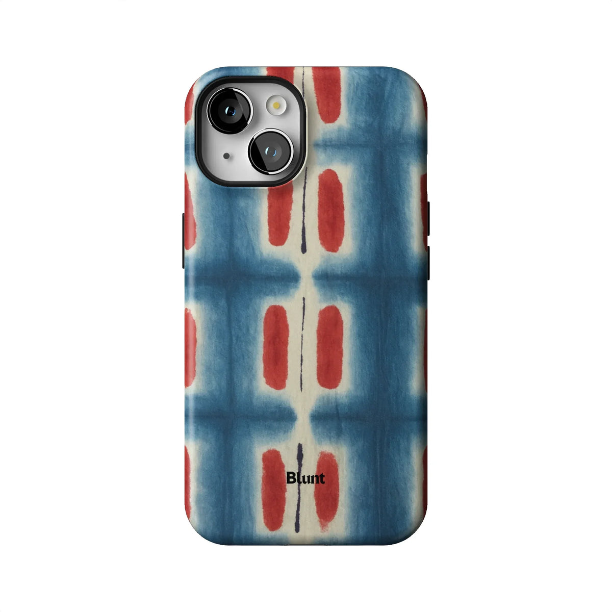 Indigo Blocks iPhone Case