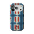 Indigo Blocks iPhone Case