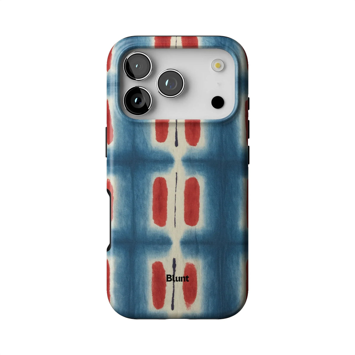 Indigo Blocks iPhone Case