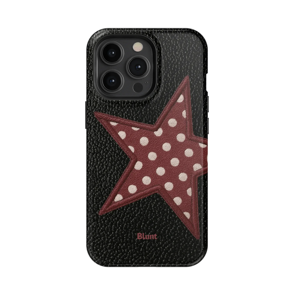 Polka Star iPhone Case