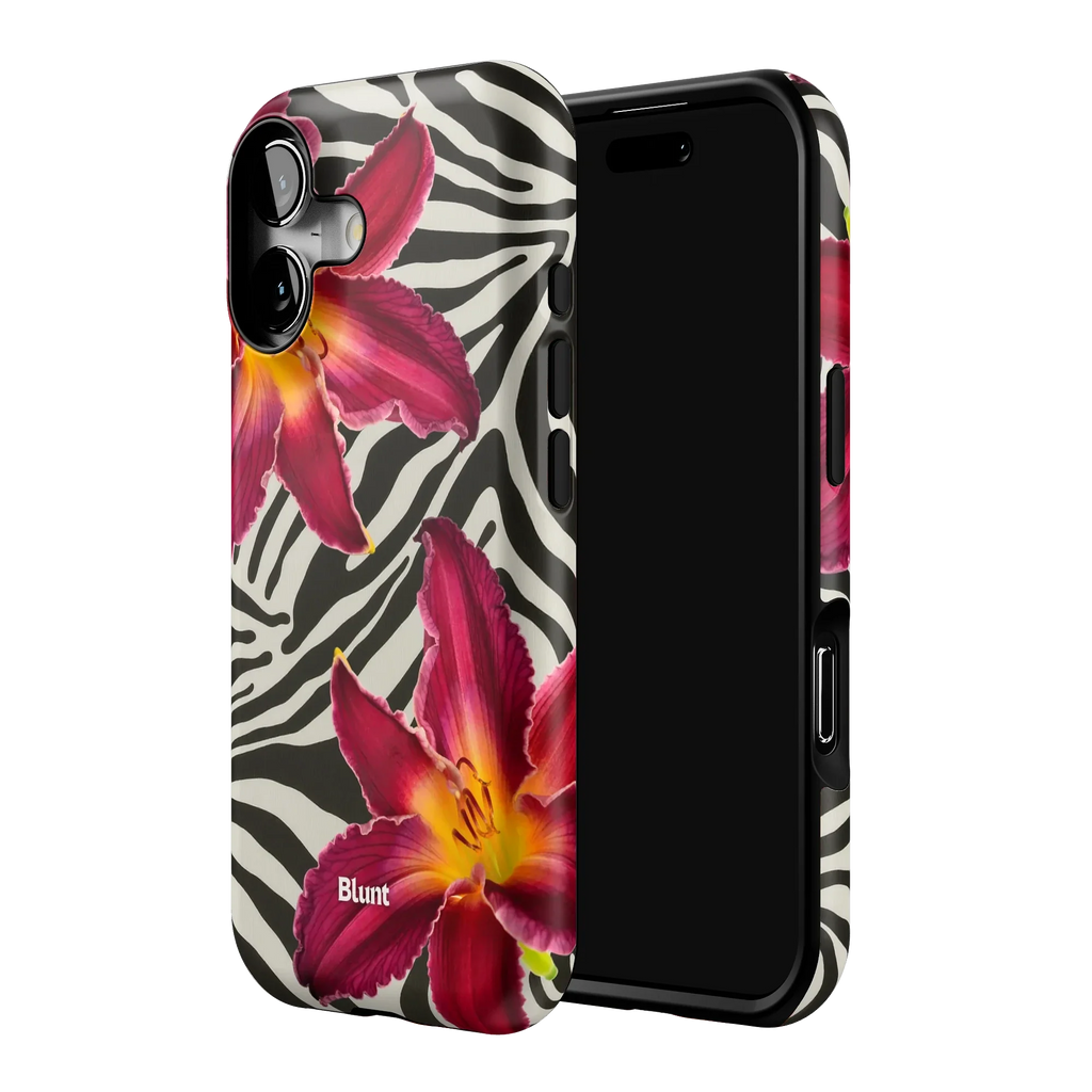 Zebra Lily iPhone Case