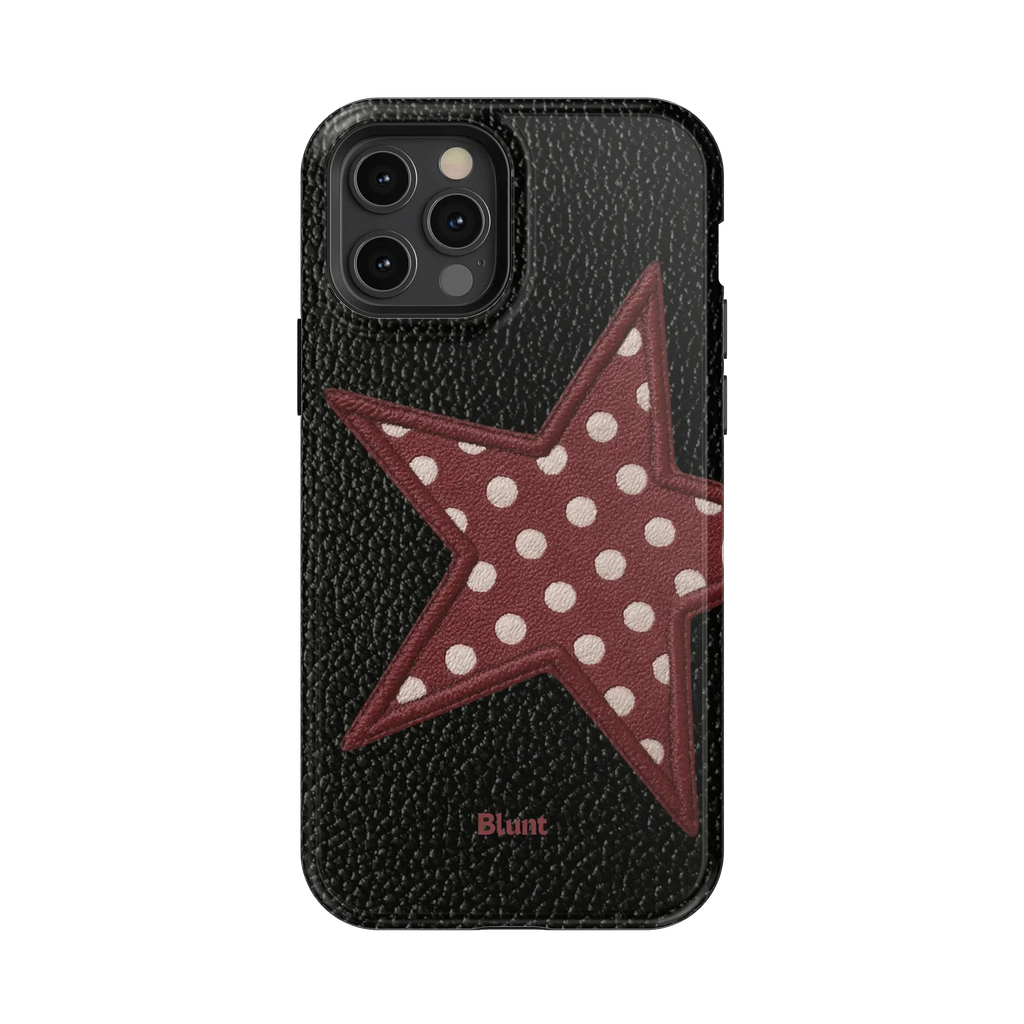 Polka Star iPhone Case