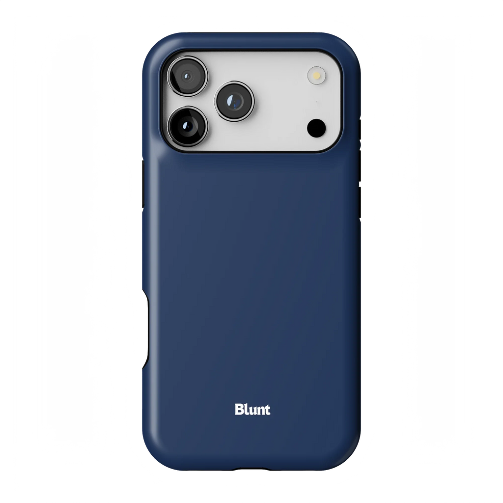 Navy Ink iPhone Case