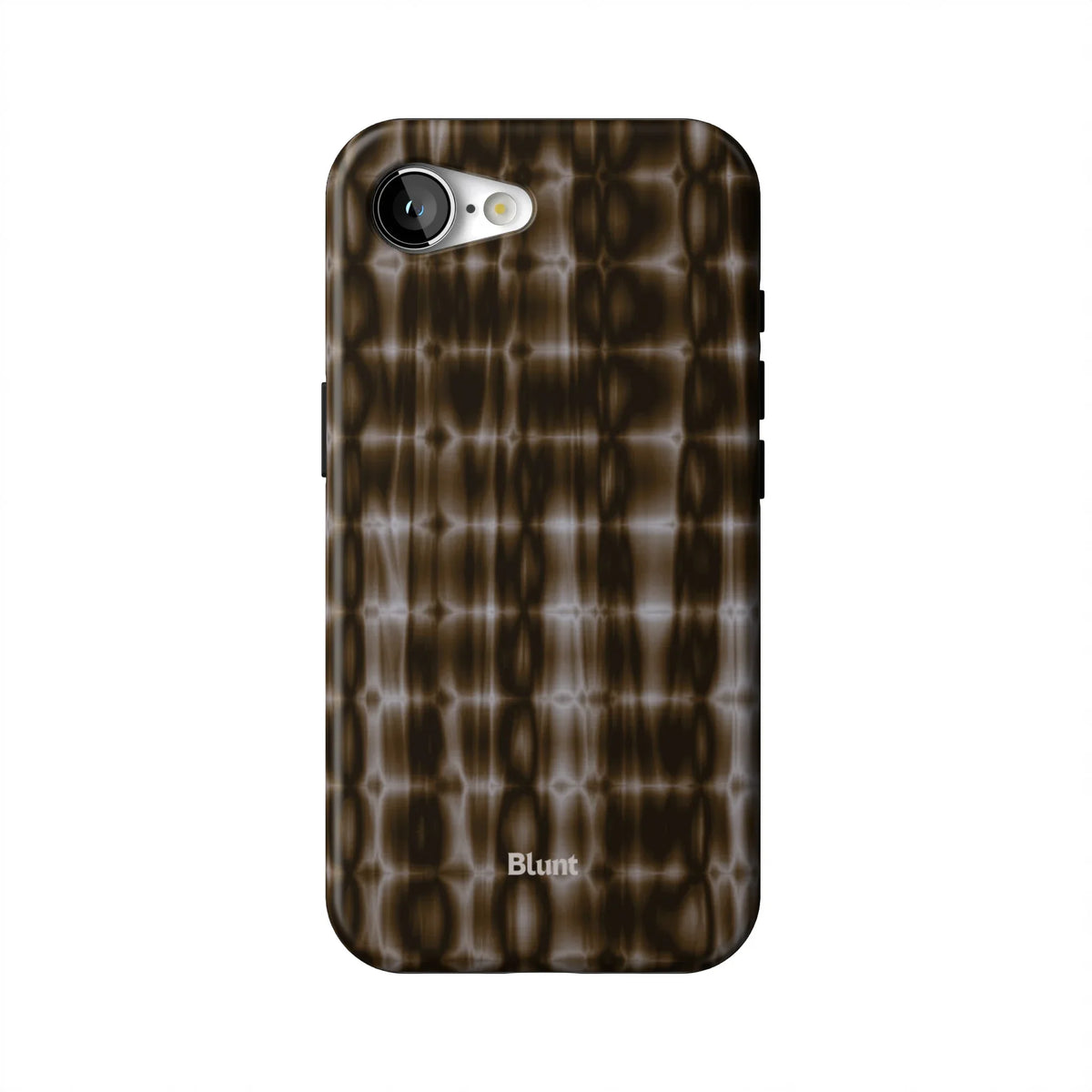 Brown Ripple iPhone Case
