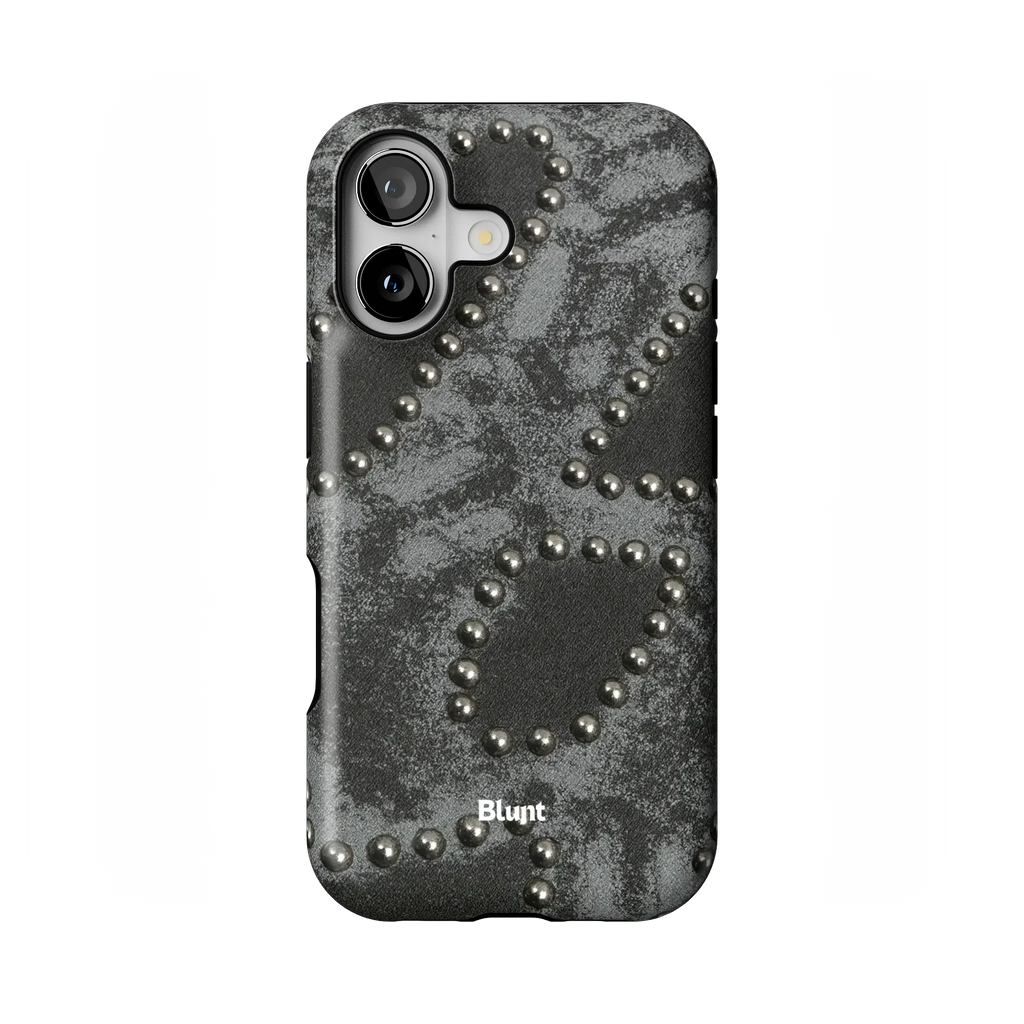Studded Noir iPhone Case