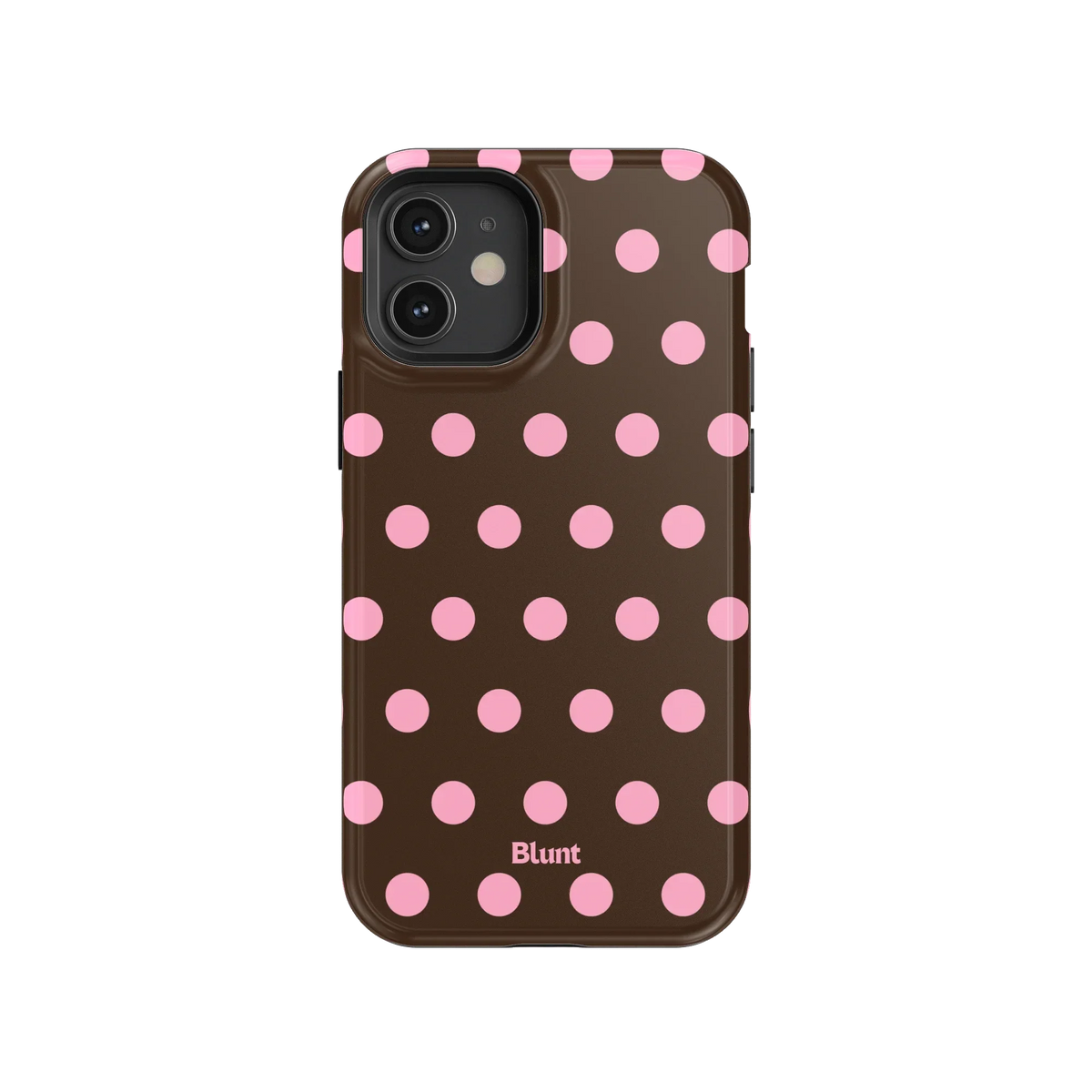 Chocolate Polka iPhone Case