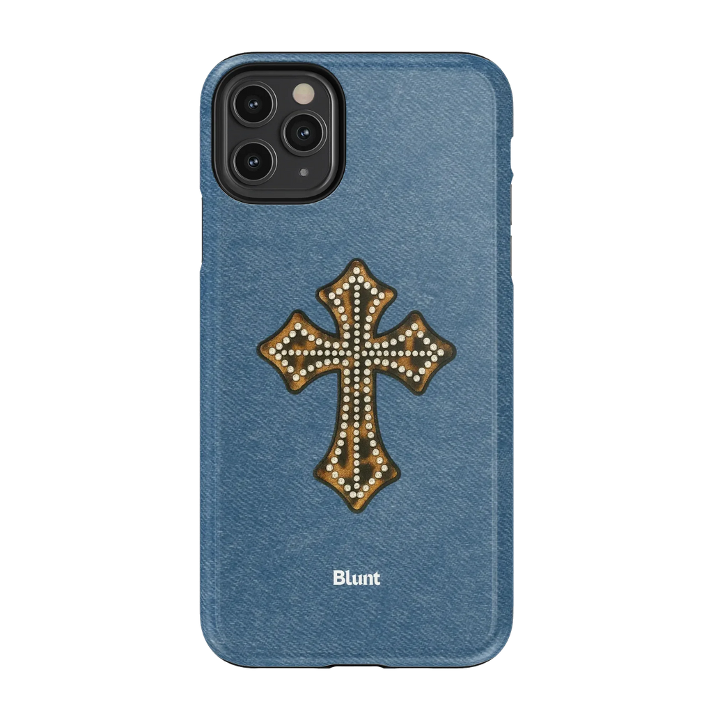 Cross My Heart iPhone Case
