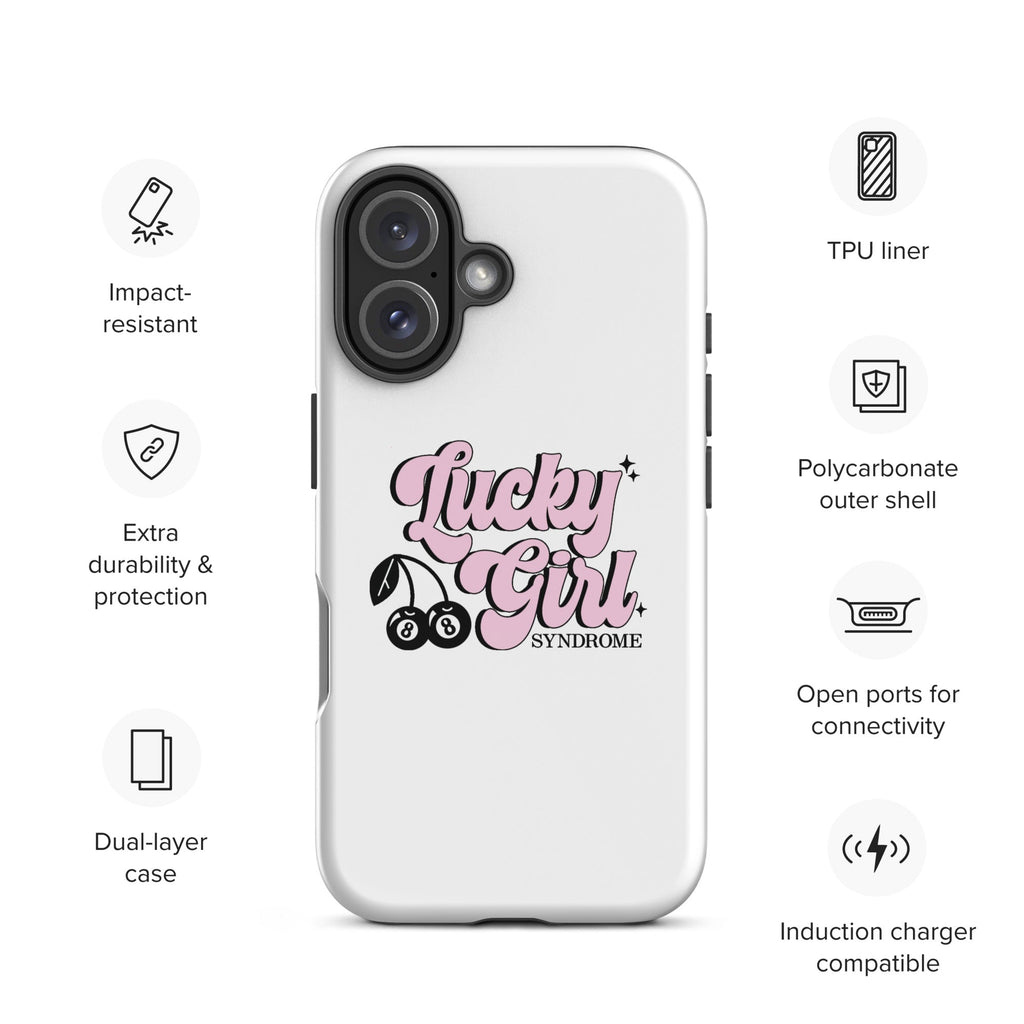 Lucky Girl iPhone Case