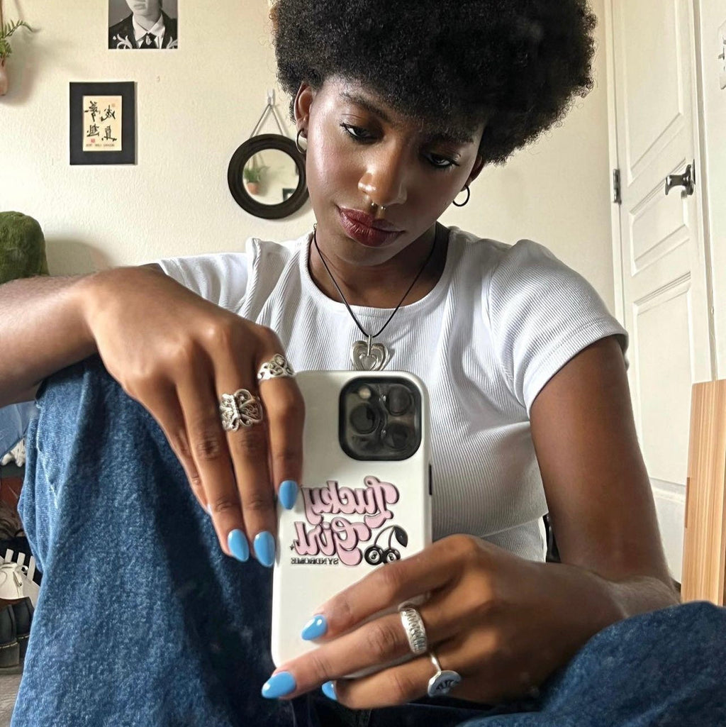 Lucky Girl iPhone Case