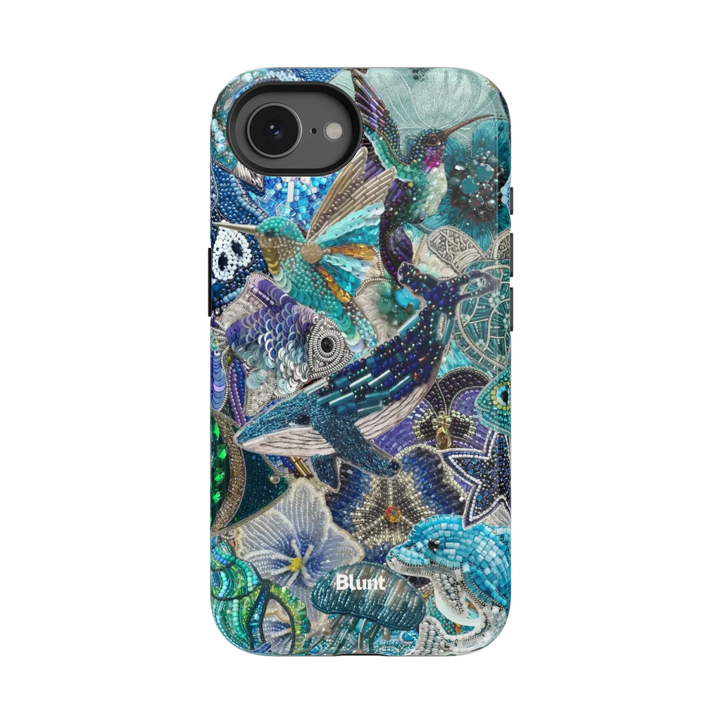 Blue Crush iPhone Case