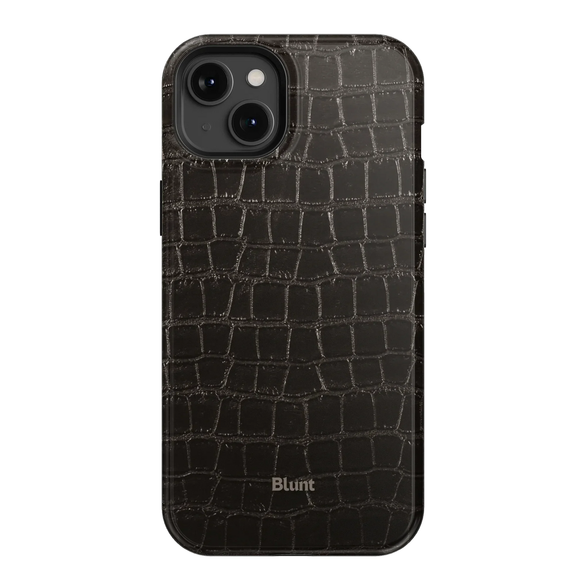 Onyx Croc iPhone Case