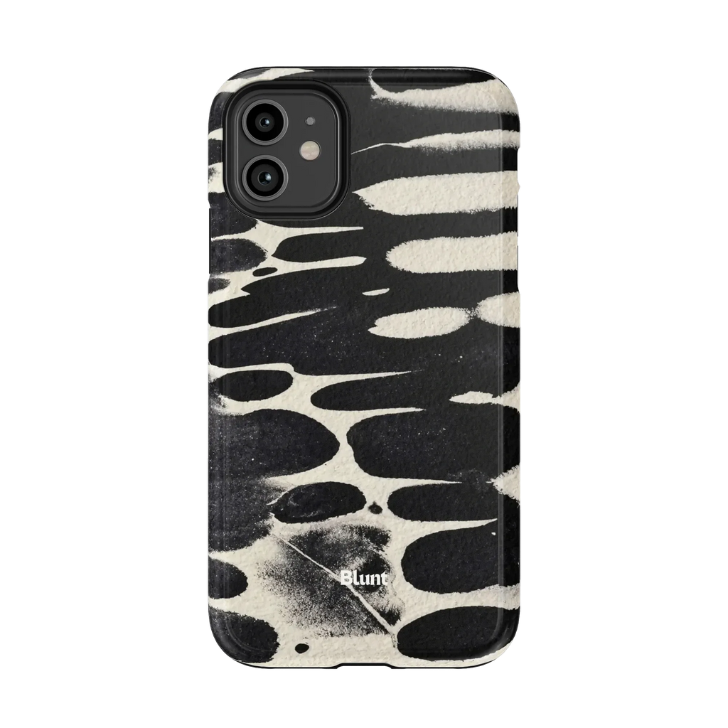 Noir Abstract iPhone Case