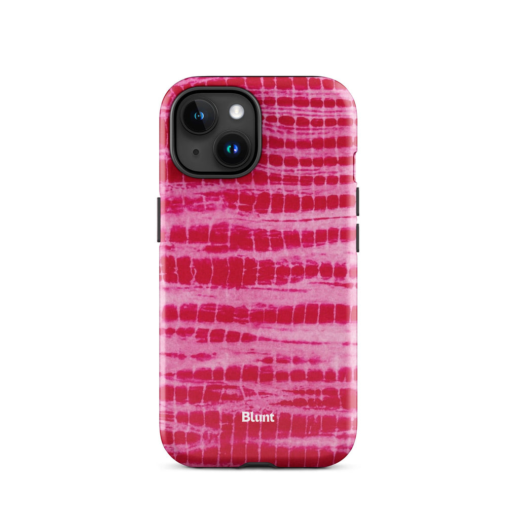 Magenta Tracks iPhone Case