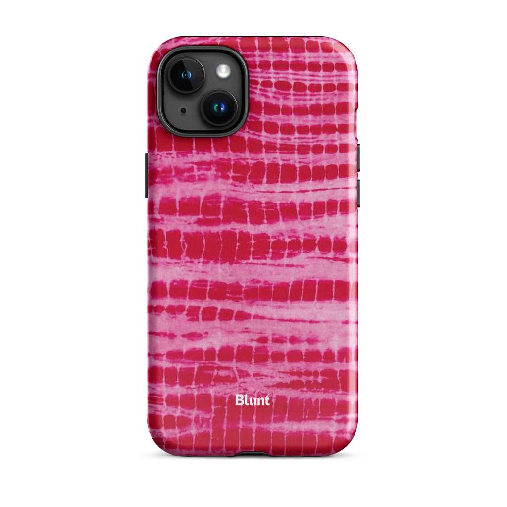 Magenta Tracks iPhone Case